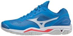 Mizuno WAVE STEALTH V / FRENCH BLUE / WHITE / IGNITION RED / 51.0/15.0