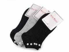 Kraftika 3pár (vel. 39-42) mix dámské bavlněné ponožky kotníkové s