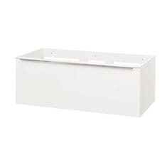 Mereo Mailo, koupelnová skříňka 1005x365x476 mm, spodní, lesklá bílá, 1 zásuvka CN517S - Mereo