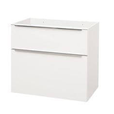 Mereo Mailo, koupelnová skříňka 805x700x476 mm, spodní, lesklá bílá, 2 zásuvky CN511S - Mereo