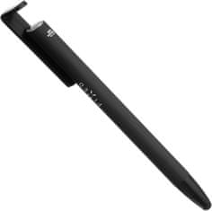 FIXED Pen - propiska 3v1 se stylusem a stojánkem, antibakteriální povrch, hliníkové tělo, černá (FIXPEN-BK)
