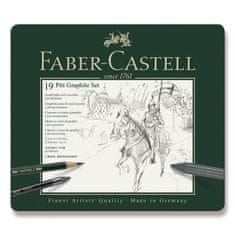 Faber-Castell Grafitová tužka Faber-Castell Pitt Graphite sada 19 kusů