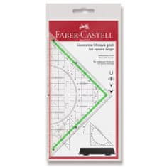 Faber-Castell Multifunkční trojúhelník Faber-Castell Teka s úchytem