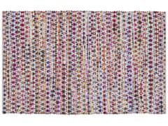 Beliani Pestrý bavlněný koberec 140x200 cm ARAKLI