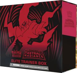 Pokémon TCG: SWSH10 Astral Radiance - Elite Trainer Box červeno-černý