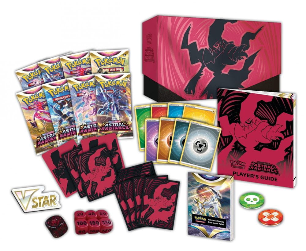 Pokémon TCG: SWSH10 Astral Radiance - Elite Trainer Box černo-červený