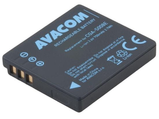 Avacom Panasonic CGA-S008E Li-Ion 3.6V 750mAh 2.7Wh