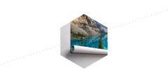 Muralo Fototapeta 3D hory Jezero příroda jídelna 360x240