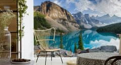 Muralo Fototapeta 3D hory Jezero příroda jídelna 360x240