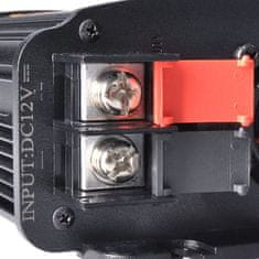 Solight invertor 12V, USB 500mA, kovový, černý, max. zatížení: 300W, IN06