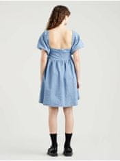 Levis Modré dámské džínové krátké šaty Levi's L
