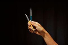 Parker Kuličkové pero "Jotter Glam Rock", modrá, žlutá a modrá barva těla, sada - 2ks