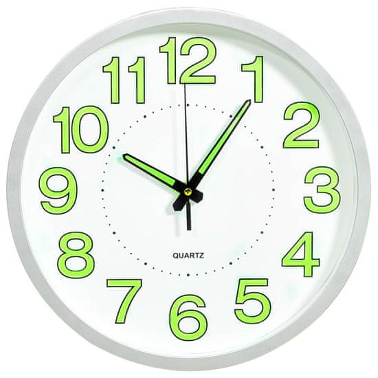 Vidaxl Svítící nástěnné hodiny 30 cm