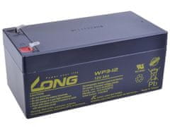 Long Long 12V 3Ah olověný akumulátor F1 (WP3-12)