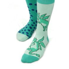 Farebné ponožky Armosh zelené 39-42
