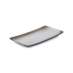 Revol Talíř obdélníkový 30,2 × 15,3 cm, hnědý písek | REV-653539