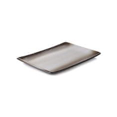 Revol Talíř obdélníkový 32 × 23 cm, hnědý písek | REV-653542