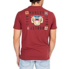 Hurley Pánské triko , Bengal | MTSEU00002 | 677 - TEAM RED | L