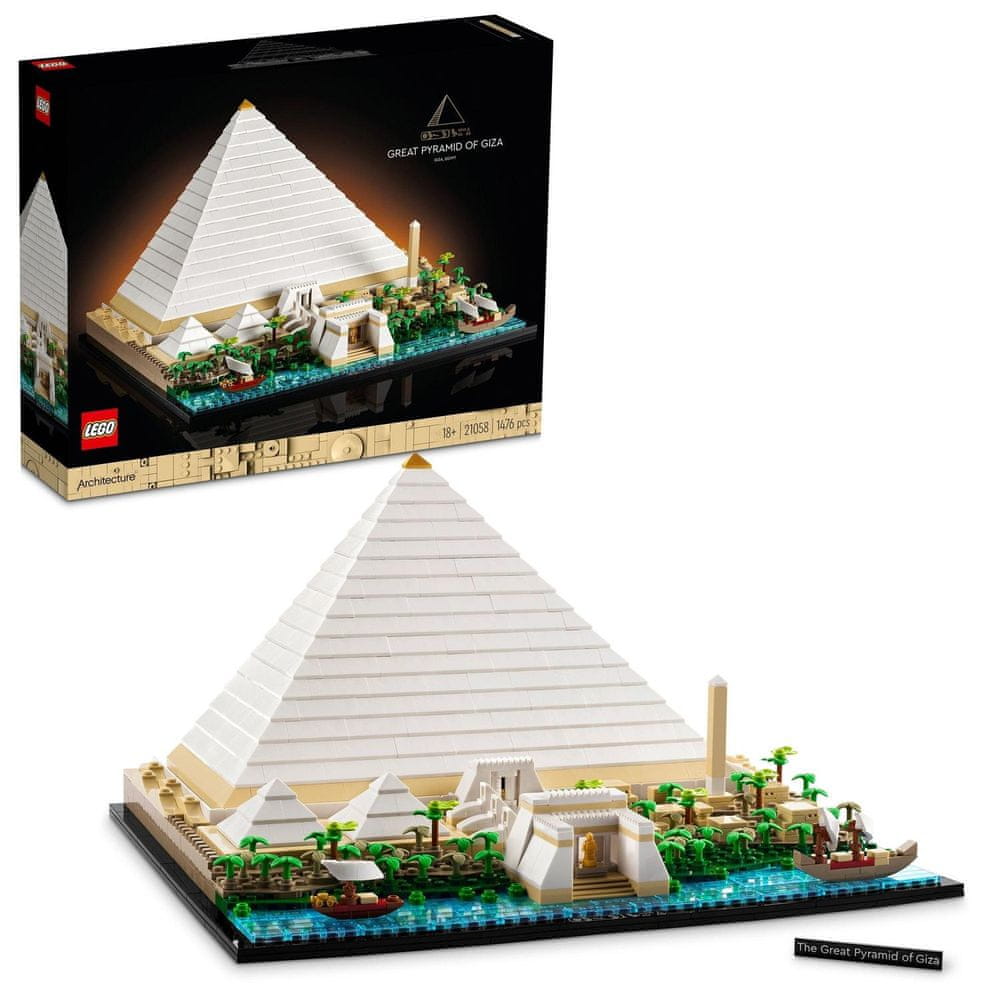 Levně LEGO Architecture 21058 Velká pyramida v Gíze