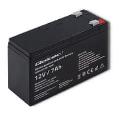 Qoltec Baterie AGM | 12V | 7Ah | max. 105A