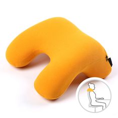 MOSH ERGO2 N6A Krční polštář - žlutý