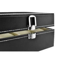 MG Organizer box na hodinky 3ks, černý