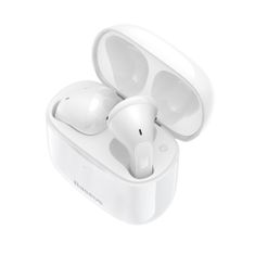 Greatstore Bezdrátová sluchátka do uší Bluetooth 5.0 TWS vodotěsná IP64 E3 bílá