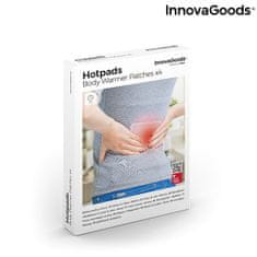 InnovaGoods Přilnavé náplasti na tělesné teplo Hotpads, 4 ks