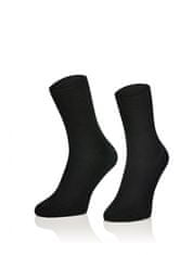 Intenso Zdravotní bambusové ponožky, černé, 1 pár, velikost 44-46