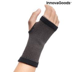 InnovaGoods Náramek s Měděným Drátem a Bambusovým Uhlím Wristcare, L/XL