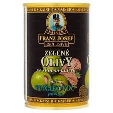 Franz Josef Kaiser Franz Josef Kaiser olivy zelené plněné tuňákovou pastou 300g
