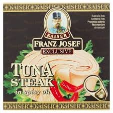 Franz Josef Kaiser Franz Josef Kaiser tuňák steak eo v pikantním oleji 80g
