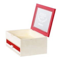 TimeLife Dekorační krabička s šuplíkem MDF