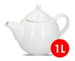 TimeLife Konvička na čaj a kávu 1 litr porcelán