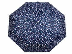 Kraftika 1ks 1 modrá tmavá růžová dámský mini skládací deštník
