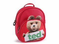 Kraftika 1ks pink medvěd dětský batoh 20x21 cm, dětské dívčí tašky