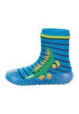 Sterntaler barefoot ponožkoboty dětské modré, krokodýl 8362101, 22