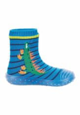 Sterntaler barefoot ponožkoboty dětské modré, krokodýl 8362101, 22