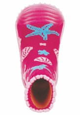 Sterntaler barefoot ponožkoboty dětské tyrkysové, kolečka 8362105, 26