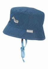 Sterntaler klobouček baby chlapecký oboustranný UV 50+ modrý, SAFARI 1602150, 49