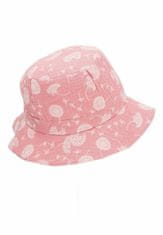 Sterntaler klobouček dívčí bio bavlna UV 50+ růžový, pampelišky 1422230, 49