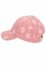 Sterntaler baseballka dívčí, BIO bavlna UV 50+ růžová, pampelišky 1422201, 55
