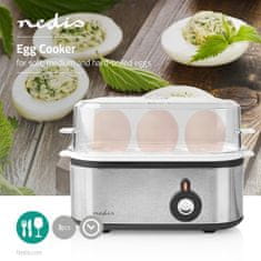 Nedis KAEB120EAL elektrický vařič vajec 3 ks, 210 W