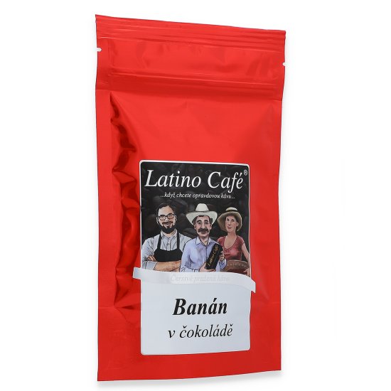 Latino Café® Banán v čokoládě | zrnková káva