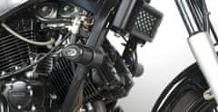 R&G racing aero padací chrániče R&G Racing pro motocykly HYOSUNG GT125/250 NAKED, černé