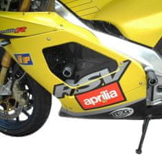 R&G racing R&G Racing padací chrániče (horní) pro motocykly APRILIA RSV Mille ('01-'03) / RSVR ('01-'03), čer