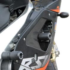 R&G racing R&G Racing padací chrániče pro motocykly APRILIA RSV Mille / RSVR ('98-'03) / Tuono (´-05), černé