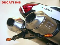 R&G racing držák SPZ, Ducati 1098S & 848 '08- (včetně mikroblinkrů), černý