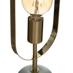 Atmosphera Stolní lampa EDI, výška 44 cm, zlatý rám