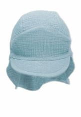 Sterntaler čepička chlapecká, Bio bavlna, s plachetkou UV 50+ modrá 1522230, 47